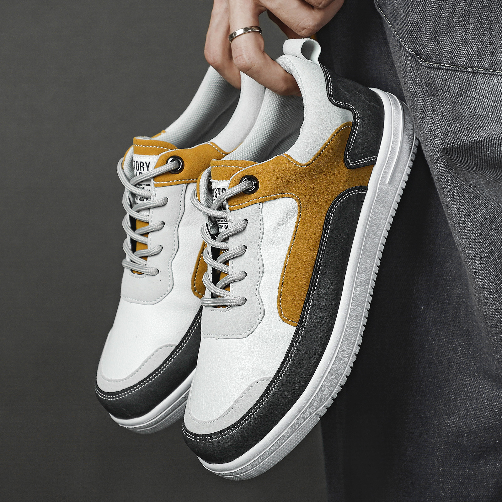 Dress Shoes Men Fashion Sneakers for Leather Comfort Lightweight Casual Outdoor Walking Footwear Plus Size 221207, Brown
Dress Shoes Men Fashion Sneakers for Leather Comfort Lightweight Casual Outdoor Walking Footwear Plus Size 221207, Brown