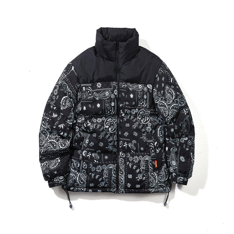 Mens Down Parkas Winter Warm Bandana Cotton Padded Thick Thermal Floral Overcoats Paisley Flower Printed Puffer Jacket Outerwear 221207, 102
Mens Down Parkas Winter Warm Bandana Cotton Padded Thick Thermal Floral Overcoats Paisley Flower Printed Puffer Jacket Outerwear 221207, 102