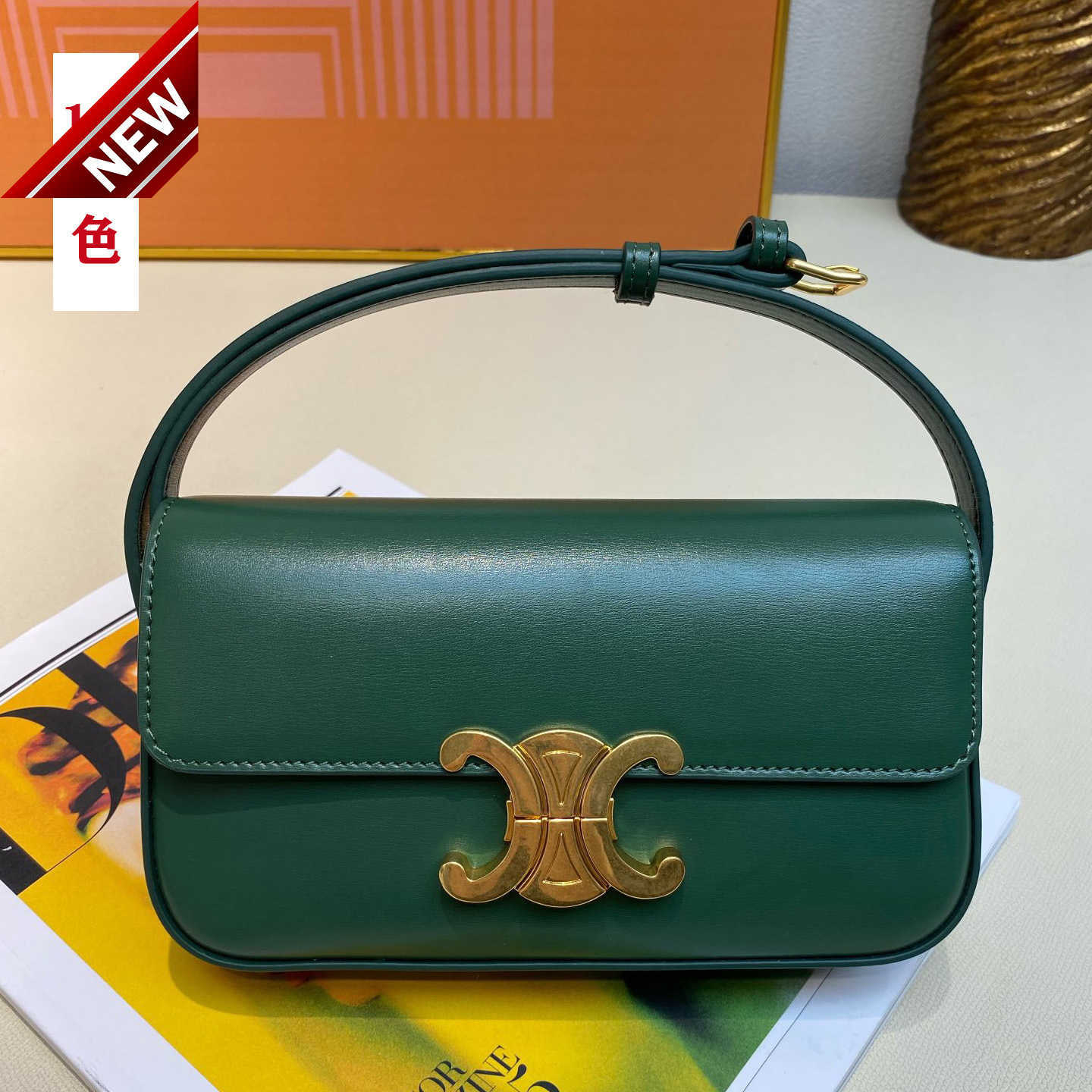 Women's Designer Bags 2023 New Triumphal Arch Armpit Leather Women's Laohua Tofu One Shoulder Diagonal Hand Small Square Factory Direct Sales, Black3
Women's Designer Bags 2023 New Triumphal Arch Armpit Leather Women's Laohua Tofu One Shoulder Diagonal Hand Small Square Factory Direct Sales, Black3