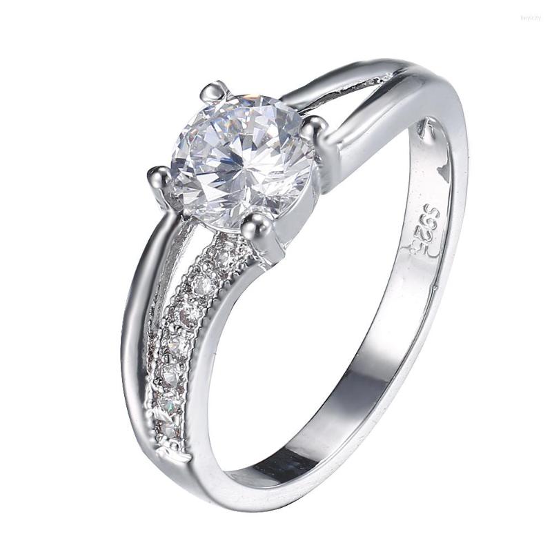 Wedding Rings Hermosa Big Promotional Jewelry White Zircon Women Ring CX2