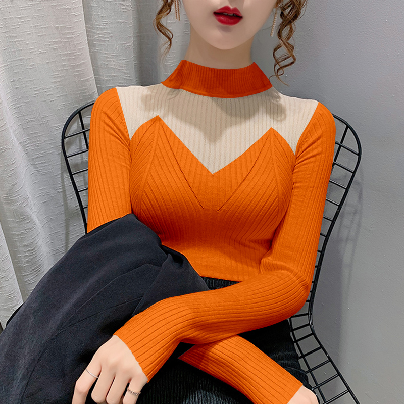 Women s Sweaters Fashion for Women Sexy Knitwear Jumper Tops Pull Femme Patchwork Gauze See Throught Tunic Knitted Pullovers 221206, Rose red
Women s Sweaters Fashion for Women Sexy Knitwear Jumper Tops Pull Femme Patchwork Gauze See Throught Tunic Knitted Pullovers 221206, Rose red