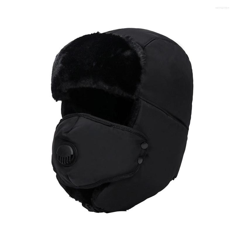 Berets Outdoor Windproof Earflaps Warm Hat Winter Men Women Bomber Russian Trapper Thermal Snow Ski Cap Cotton Lei Feng, Black
Berets Outdoor Windproof Earflaps Warm Hat Winter Men Women Bomber Russian Trapper Thermal Snow Ski Cap Cotton Lei Feng, Black