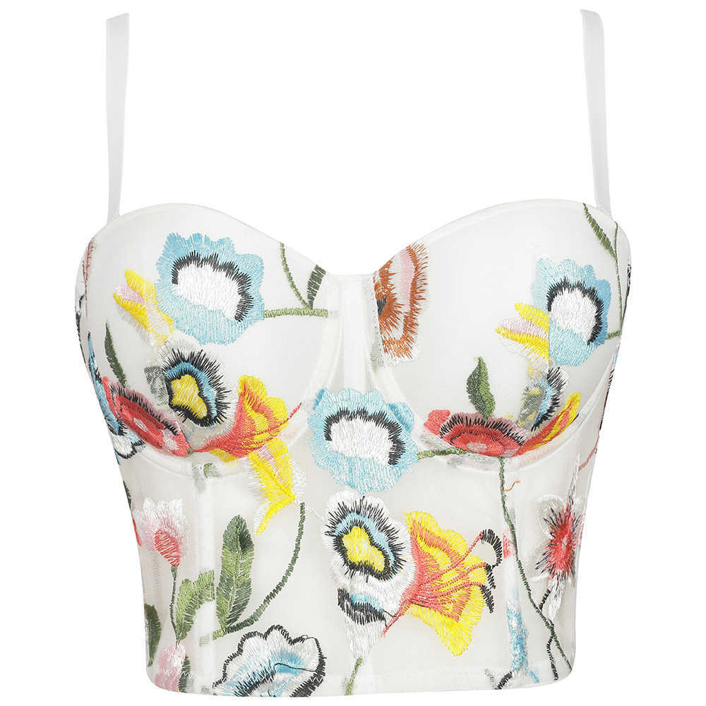 Fall sexy little back vest with a bottom coat women's French embroidery chest wrapping little flower hot girl sling wear it outside, White5
Fall sexy little back vest with a bottom coat women's French embroidery chest wrapping little flower hot girl sling wear it outside, White5