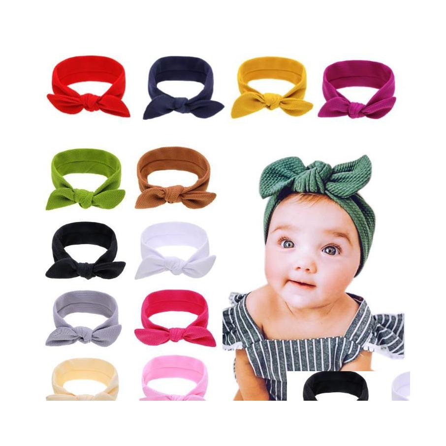Headbands Baby Knot Headband Girls Bow Headbands Elastic Bowknot Hairbands Turban Solid Headwear Head Wrap Hair Band Accessories Dro Dhuag
Headbands Baby Knot Headband Girls Bow Headbands Elastic Bowknot Hairbands Turban Solid Headwear Head Wrap Hair Band Accessories Dro Dhuag