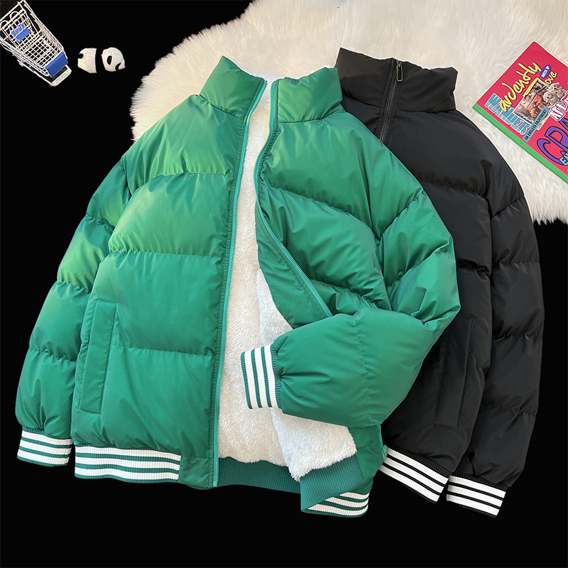 Men's Down Parkas 2023 Winter Harajuku Fashion Oversize Thicken Cotton Jacket Travel Bubble Coat Warm Plus Size Puffer for Male 221207, White
Men's Down Parkas 2023 Winter Harajuku Fashion Oversize Thicken Cotton Jacket Travel Bubble Coat Warm Plus Size Puffer for Male 221207, White