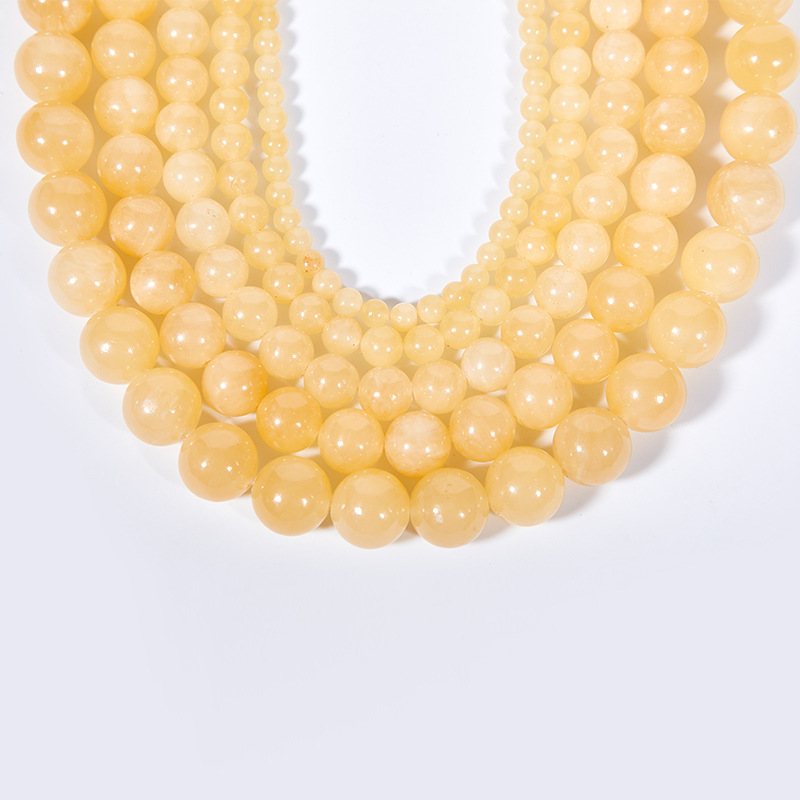 Wholesale Lot Yellow Jade 4Mm 6Mm 8Mm 10Mm 12Mm Round Bead 5 Strands/Lot Natural Loose Gemstone For Bracelet Necklace Diy Jewelry Making Ready Stock
Wholesale Lot Yellow Jade 4Mm 6Mm 8Mm 10Mm 12Mm Round Bead 5 Strands/Lot Natural Loose Gemstone For Bracelet Necklace Diy Jewelry Making Ready Stock