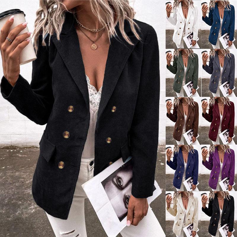Women' Suits Autumn And Winter 2022 European American Women' Top Solid Long Sleeve Coat, White
Women' Suits Autumn And Winter 2022 European American Women' Top Solid Long Sleeve Coat, White