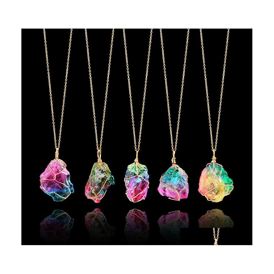 Pendant Necklaces Natural Crystal Quartz Healing Point Chakra Bead Gemstone Necklace Pendant Original Stonestyle Necklaces Jewelry D Dh1Bl
Pendant Necklaces Natural Crystal Quartz Healing Point Chakra Bead Gemstone Necklace Pendant Original Stonestyle Necklaces Jewelry D Dh1Bl