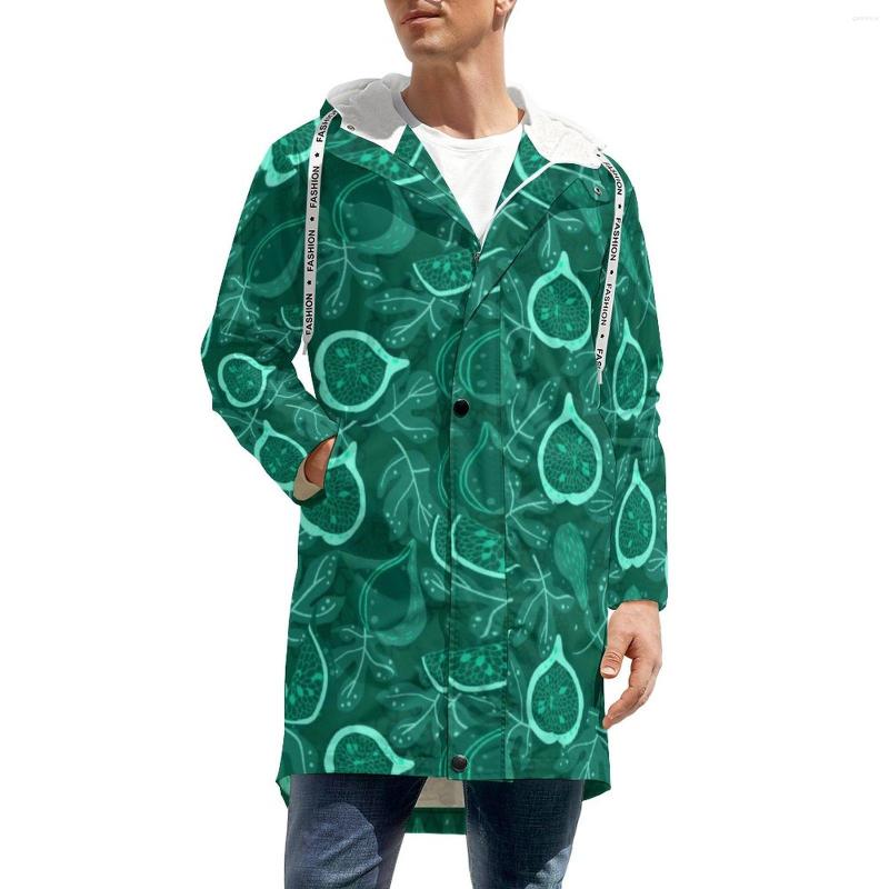 Men' Trench Coats Fig Fruit Print Windbreakers Male Green Botanical Outdoor Warm Pretty Custom Winter Jackets Casual Loose Big Size, Style-14
Men' Trench Coats Fig Fruit Print Windbreakers Male Green Botanical Outdoor Warm Pretty Custom Winter Jackets Casual Loose Big Size, Style-14