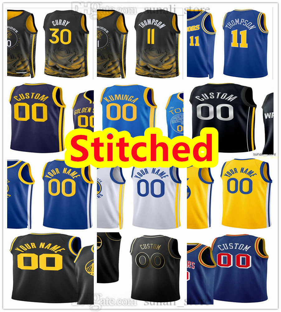 

Stitched Basketball Jersey Stephen 30 Curry Klay 11 Thompson Andrew 22 Wiggins Draymond 23 Green James 33 Wiseman Kevon Looney 3 Poole Ty 10 Jerome Jonathan 00 Kuminga, White