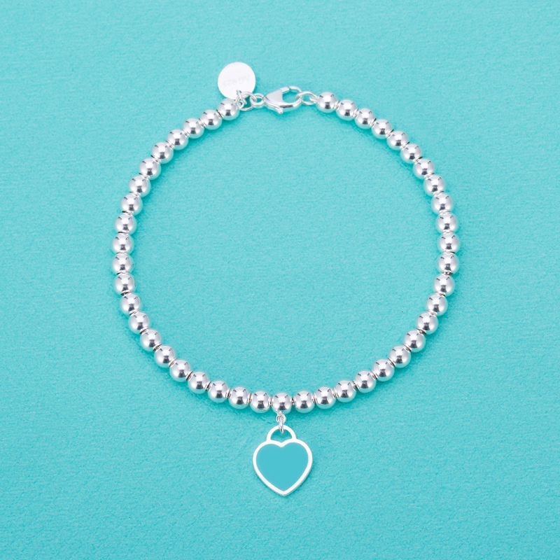 Chain High Quality 925 Sterling Silver Heart Pendant Ladies Bracelet Love Enamel Fashion Brand Jewelry Christmas Luxury Gift 221206
Chain High Quality 925 Sterling Silver Heart Pendant Ladies Bracelet Love Enamel Fashion Brand Jewelry Christmas Luxury Gift 221206