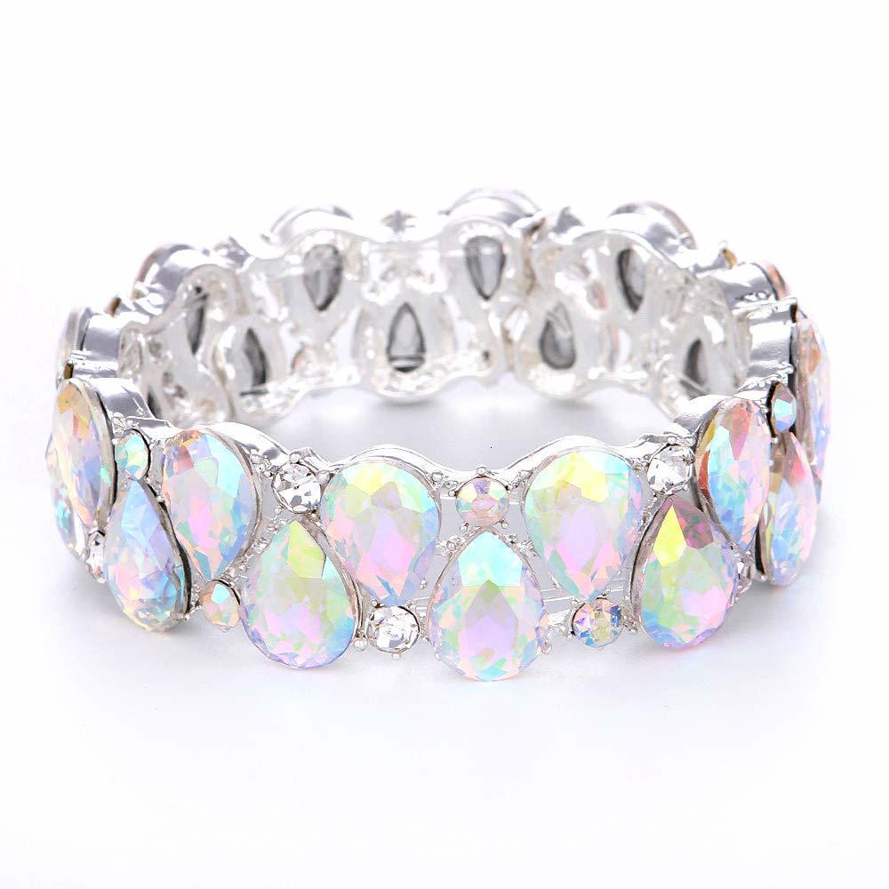 Bangle 16 Colors Elegant Crystal Cuff Bangles Tear Drop Bracelet Women Stretch Bangle Indian Bridal Wedding Costume Jewelry Girl Gifts 221206
Bangle 16 Colors Elegant Crystal Cuff Bangles Tear Drop Bracelet Women Stretch Bangle Indian Bridal Wedding Costume Jewelry Girl Gifts 221206