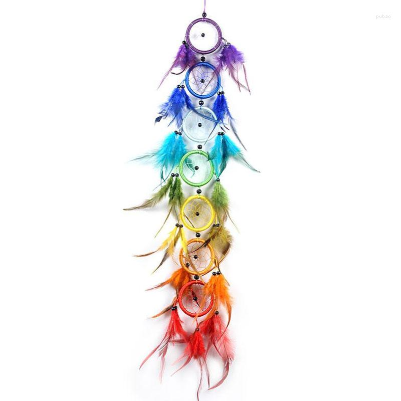 Interior Decorations Car Pendant Style Color Multi-ring Dream Catcher Home Decor Key Rings Rearview Mirror Hanging Jewelry Accessorie
Interior Decorations Car Pendant Style Color Multi-ring Dream Catcher Home Decor Key Rings Rearview Mirror Hanging Jewelry Accessorie