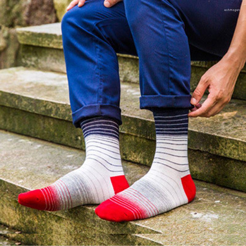 Men's Socks 5Pairs/Lot Colored Striped Men Style Brand Sokken Meias Cotton Sock Cool Dress Mens Crew Calcetines Hombre, 5 colors
Men's Socks 5Pairs/Lot Colored Striped Men Style Brand Sokken Meias Cotton Sock Cool Dress Mens Crew Calcetines Hombre, 5 colors