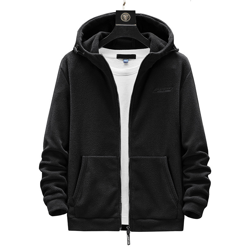 Men's Jackets Large Size Spring Autumn Coat Husband Polar Fleece Outerwear Male Plus Big 8XL 7XL Hooded Winter Men Windbreaker 221206