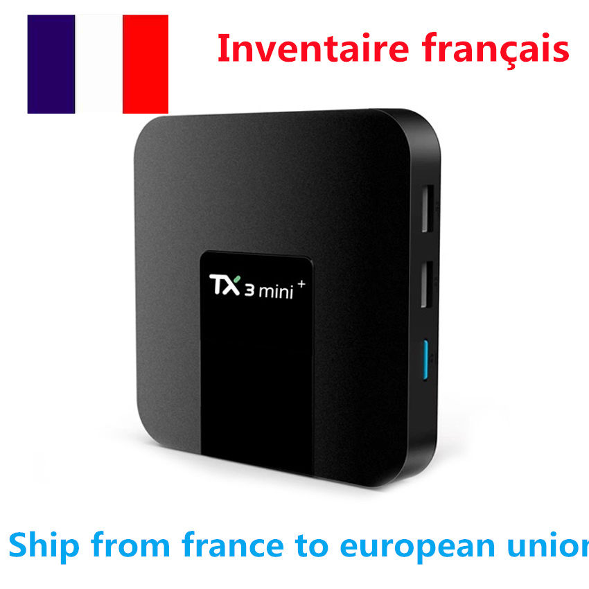 france has stock TX3 mini plus TV BOX Android 11 amlogic S905W2 quad core 2GB 16GB 2.4G/5GHZ DUAL WIFI BT