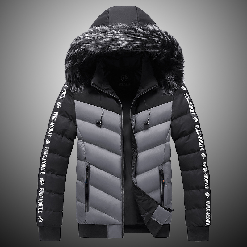 Men's Down Parkas s Winter Jacket Men Fur Collar Hooded Thick Warm Cotton Outwear Man Patchwork Parka and Coats Windbreaker Parkas Male 5XL, Gray
Men's Down Parkas s Winter Jacket Men Fur Collar Hooded Thick Warm Cotton Outwear Man Patchwork Parka and Coats Windbreaker Parkas Male 5XL, Gray