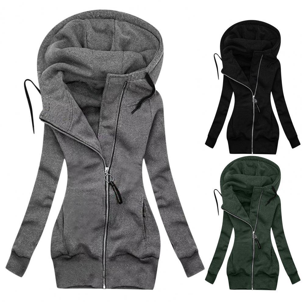 Women s Jackets Stylish Solid Color Zipper Winter Coat Skin friendly Sweatshirt Closure Warm Hoodie Jacket Lady Clothing 221206, Black
Women s Jackets Stylish Solid Color Zipper Winter Coat Skin friendly Sweatshirt Closure Warm Hoodie Jacket Lady Clothing 221206, Black