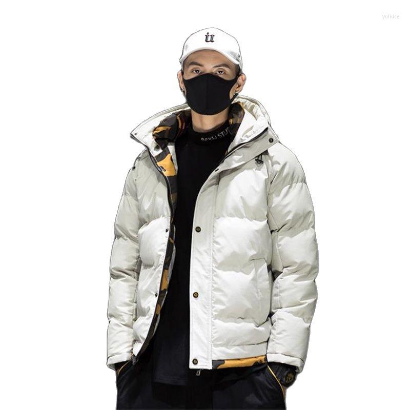 Men' Down High Quality Winter Men Coat Fahsion Casual Leisuere Stylish Hooded Letter Print Embroidered Camouflage Cotton-Padded Youth Tops
Men' Down High Quality Winter Men Coat Fahsion Casual Leisuere Stylish Hooded Letter Print Embroidered Camouflage Cotton-Padded Youth Tops