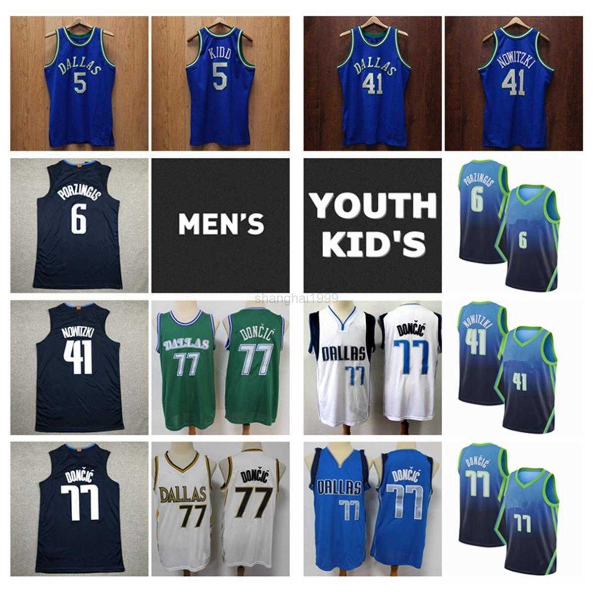 College Basketball Wears Dallases Mens Youth Kids Luka Doncic 77 Dirk 41 Nowitzki Kristaps 6 Porzingis Jason 5 Kidd Stitched Basketball Jerseys, Color9
College Basketball Wears Dallases Mens Youth Kids Luka Doncic 77 Dirk 41 Nowitzki Kristaps 6 Porzingis Jason 5 Kidd Stitched Basketball Jerseys, Color9