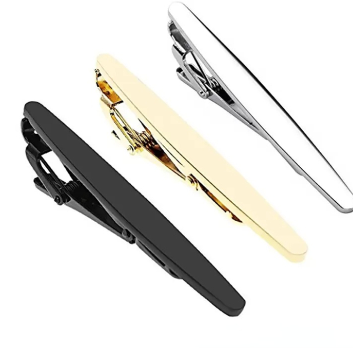 Men's Tie Clip Business Formal Wear Simple Male and Female Pin Korean Fashion Metal Simple Bar Practical Buckle Ties Clip Pin Hip Hop Jewelry
Men's Tie Clip Business Formal Wear Simple Male and Female Pin Korean Fashion Metal Simple Bar Practical Buckle Ties Clip Pin Hip Hop Jewelry