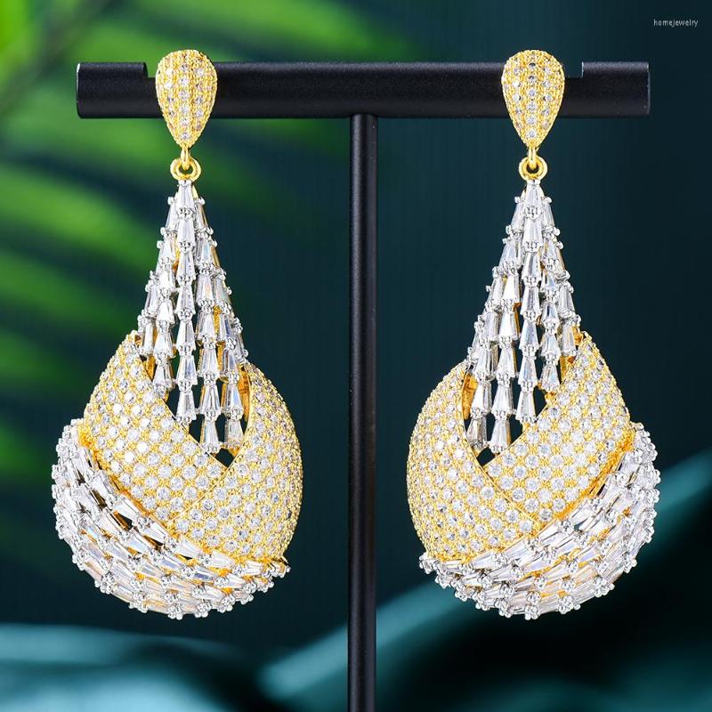 Dangle Earrings Kellybola Luxury Trendy Big Cubic Zircon Shiny Accessories For Women Wedding Engagement Party JEWELRY GIFT
Dangle Earrings Kellybola Luxury Trendy Big Cubic Zircon Shiny Accessories For Women Wedding Engagement Party JEWELRY GIFT