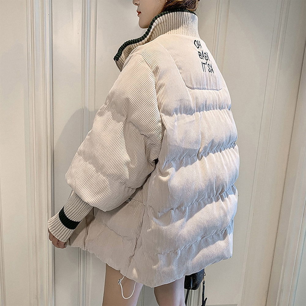 Women Down Parkas Winter Womens Cold Coat Parka Super Corduroy Padded Jacket Wholesale Loose Long Sleeve Top Fashion Snow Outercoat 221206, Apricot
Women Down Parkas Winter Womens Cold Coat Parka Super Corduroy Padded Jacket Wholesale Loose Long Sleeve Top Fashion Snow Outercoat 221206, Apricot