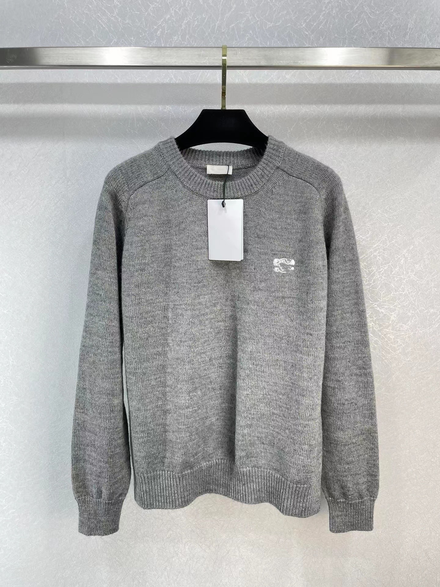 Milan Runway Sweater 2023 New Spring Autumn Long Sleeves O Neck Women's Sweaters High End Jacquard Pullover Designer Sweater 1207-1, Gray
Milan Runway Sweater 2023 New Spring Autumn Long Sleeves O Neck Women's Sweaters High End Jacquard Pullover Designer Sweater 1207-1, Gray