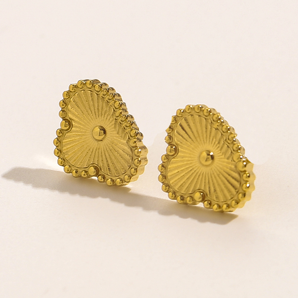 18k Gold Plated Charm Earring Luxury Brand Designer Earrings Fashion Stainless Steel Earrings Premium Couple Accessories Hot Jewelry Gift With Box
18k Gold Plated Charm Earring Luxury Brand Designer Earrings Fashion Stainless Steel Earrings Premium Couple Accessories Hot Jewelry Gift With Box