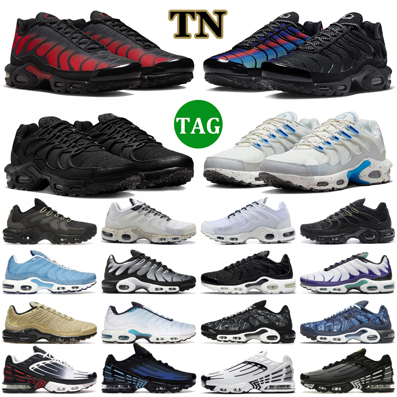 TN Plus 3 Running Shoes Men Women Terrascape Triple White Black Anthracite Hyper Jade University Blue Bred Reflective Mens Trainers Outdoor Sports Sneakers
TN Plus 3 Running Shoes Men Women Terrascape Triple White Black Anthracite Hyper Jade University Blue Bred Reflective Mens Trainers Outdoor Sports Sneakers