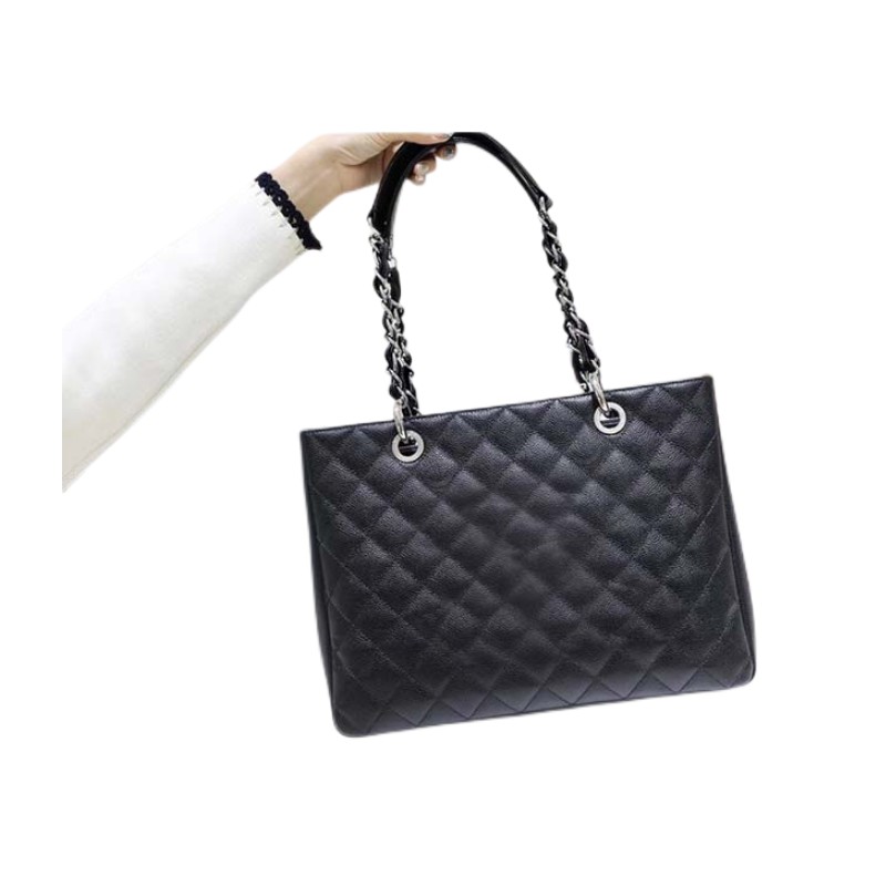 new designer shopping bags latest small fragrance style women exclusive chain shopping bag caviar cowhide is convenient practical classic atmosphere, Black1
new designer shopping bags latest small fragrance style women exclusive chain shopping bag caviar cowhide is convenient practical classic atmosphere, Black1