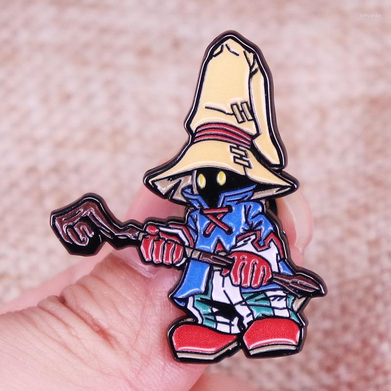 Brooches Final Fantasy Black Mage Vivi Enamel Pin Game Badge Brooch Backpack Decoration Jewelry
Brooches Final Fantasy Black Mage Vivi Enamel Pin Game Badge Brooch Backpack Decoration Jewelry