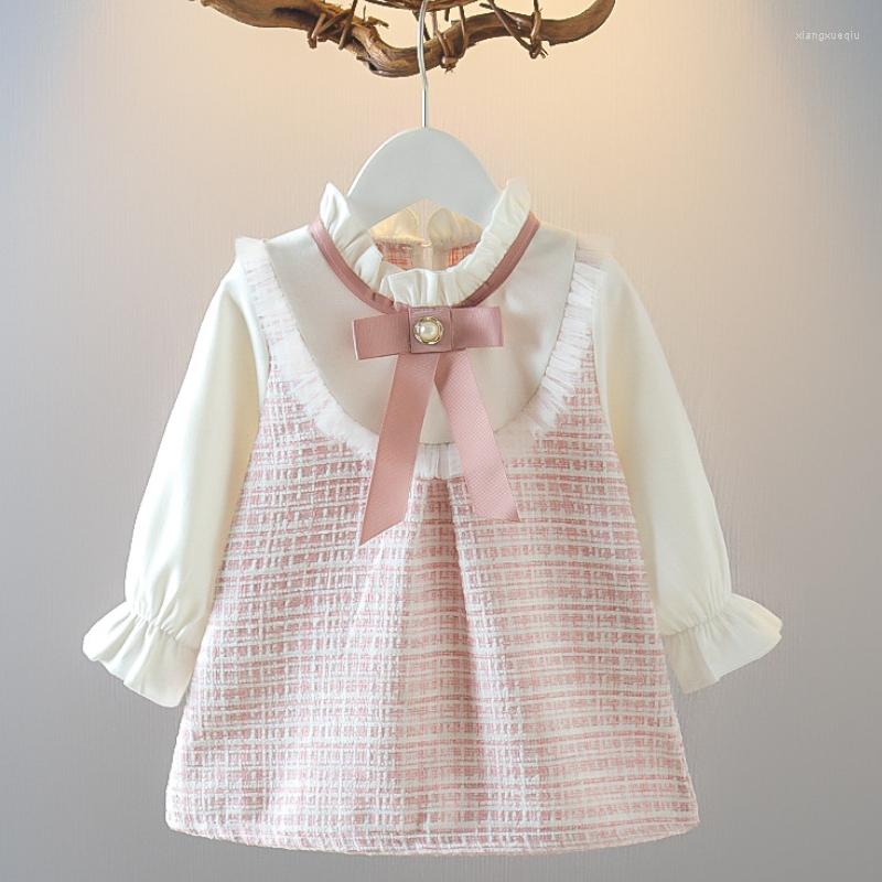 Girl Dresses Toddler Baby Dress 2022 Autumn Sweet Style Long Sleeve Princess Plaid A-line Skirt Kid Clothes 0-4Y, -f88-blue-
Girl Dresses Toddler Baby Dress 2022 Autumn Sweet Style Long Sleeve Princess Plaid A-line Skirt Kid Clothes 0-4Y, -f88-blue-