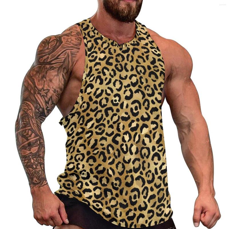 Men' Tank Tops Gold Leopard Top Man' Animal Print Workout Oversize Daily Vintage Pattern Sleeveless Vests, Style-2
Men' Tank Tops Gold Leopard Top Man' Animal Print Workout Oversize Daily Vintage Pattern Sleeveless Vests, Style-2