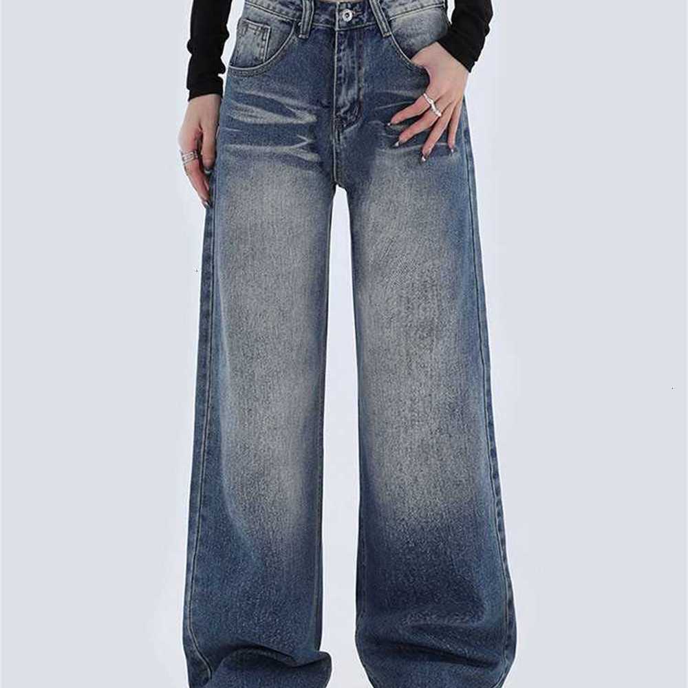 Women' Jeans High Waist Vintage Straight Baggy Denim Pants Streetwear Chic Design Fashion Wide Leg Trouser Y2kc1da, Blue
Women' Jeans High Waist Vintage Straight Baggy Denim Pants Streetwear Chic Design Fashion Wide Leg Trouser Y2kc1da, Blue