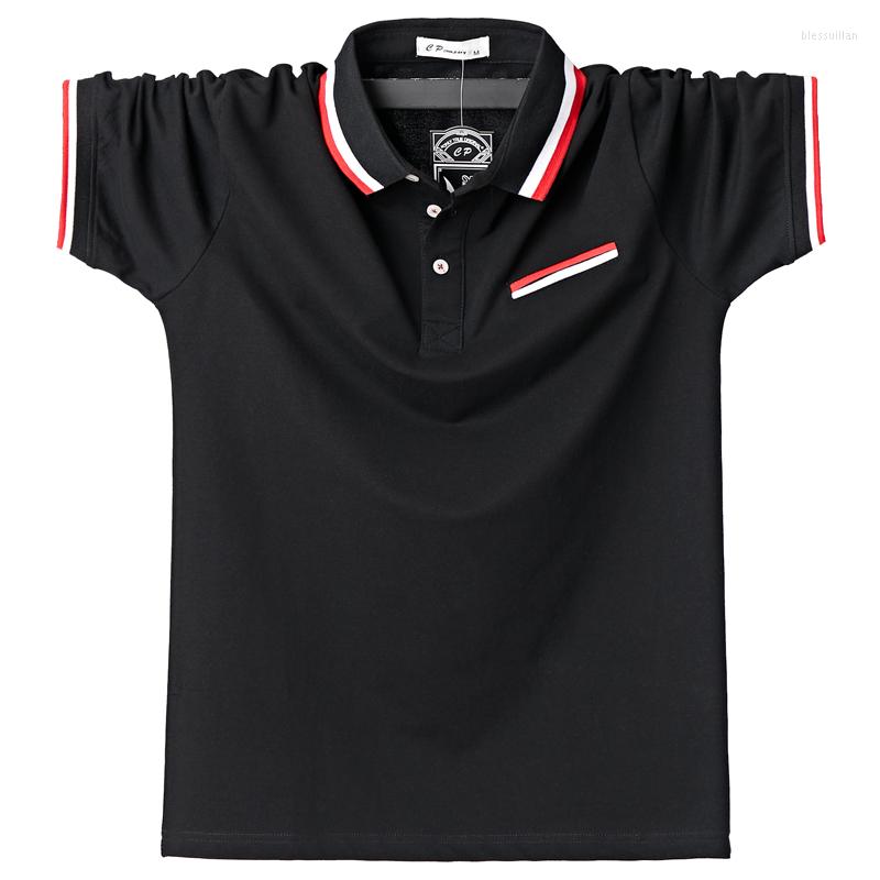 Men's Polos 2022 Plus Size 6XL Breathable Cotton Short Sleeve Boys Polo Shirts Summer Casual Collar Male Stripe Design, Blue
Men's Polos 2022 Plus Size 6XL Breathable Cotton Short Sleeve Boys Polo Shirts Summer Casual Collar Male Stripe Design, Blue
