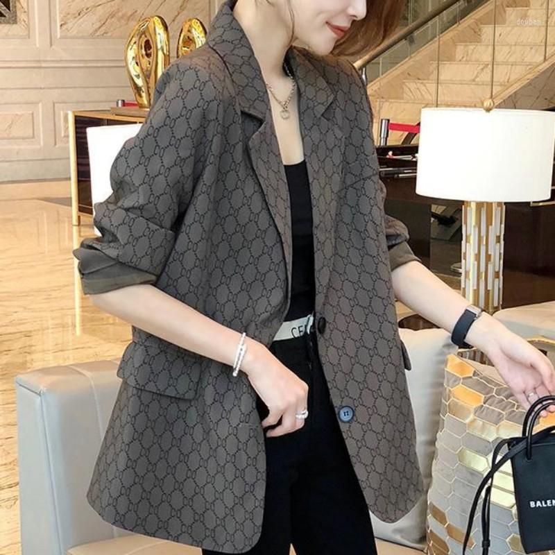Women' Suits Oversize Women Clothing Spring Autumn Slim Suit Casual Fashion Parkas Coat Female Single-Breasted Stitch Cotton Jacket 3XL, Print
Women' Suits Oversize Women Clothing Spring Autumn Slim Suit Casual Fashion Parkas Coat Female Single-Breasted Stitch Cotton Jacket 3XL, Print