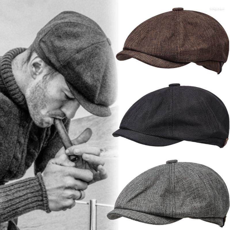 Berets Men's Casual Sboy Hat Spring And Autumn Retro Beret Wild Hats Unisex Octagonal Cap Fashion For Men, Black
Berets Men's Casual Sboy Hat Spring And Autumn Retro Beret Wild Hats Unisex Octagonal Cap Fashion For Men, Black