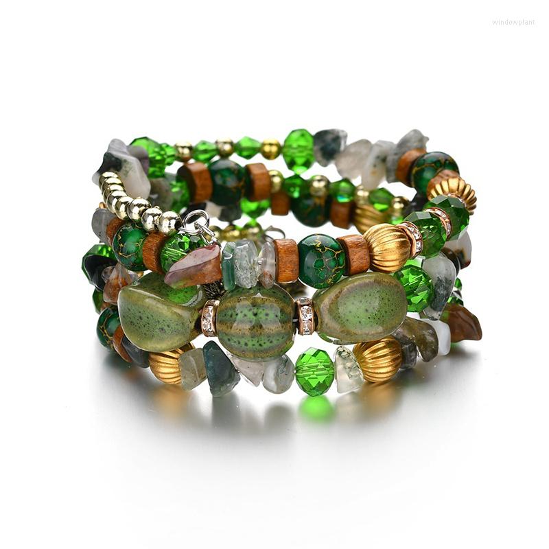 Charm Bracelets GREEN Handmade Woven DIY Bracelets&Bangles For Women Bohemian Multi Layered Friendship Crystal Bracelet BT200298
Charm Bracelets GREEN Handmade Woven DIY Bracelets&Bangles For Women Bohemian Multi Layered Friendship Crystal Bracelet BT200298