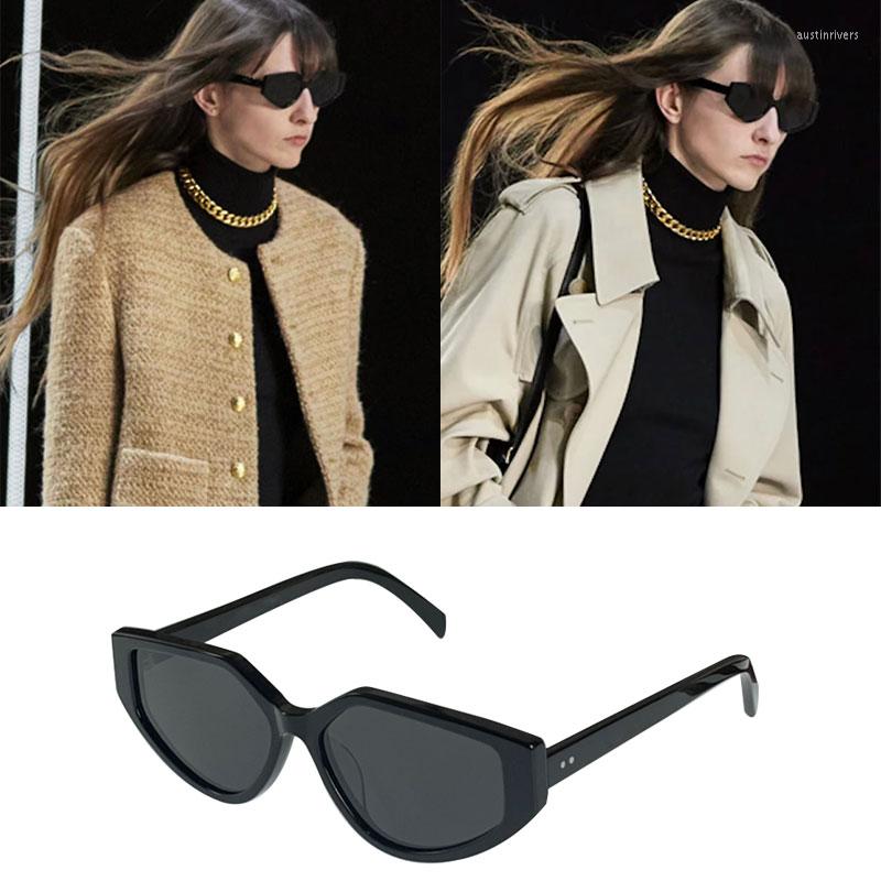 Sunglasses Ins Fashion Polygon Cat Eye Women Retro Irregular Frame Eyewear Designer Sun Glass Shades UV400
Sunglasses Ins Fashion Polygon Cat Eye Women Retro Irregular Frame Eyewear Designer Sun Glass Shades UV400