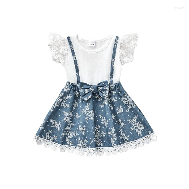 Girl Dresses Baby Girls Summer A-Line Dress Floral Pattern Round Neck Sleeve Patchwork Mesh Lace Hem Princess, Picture shown
Girl Dresses Baby Girls Summer A-Line Dress Floral Pattern Round Neck Sleeve Patchwork Mesh Lace Hem Princess, Picture shown