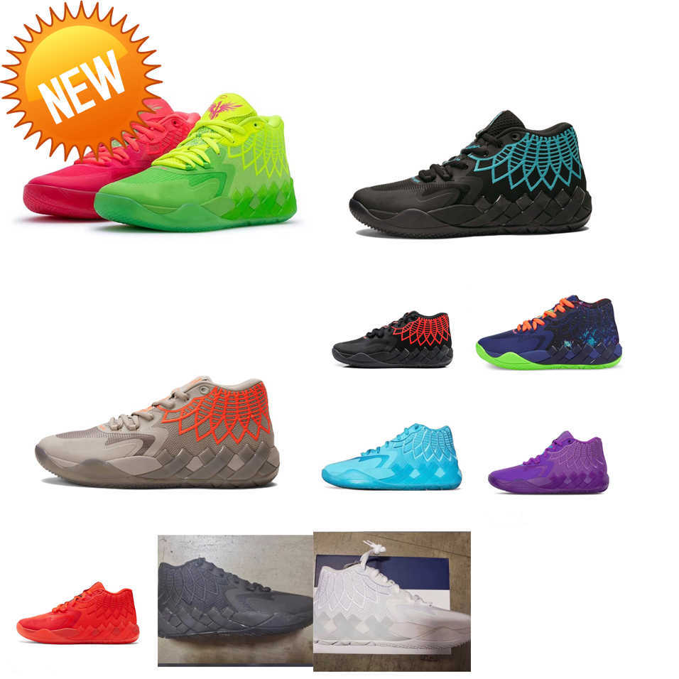 Outdoor Mens LaMelo Ball MB 01 basketball shoes Melo Red Green Purple Black Blue Bred Grey Queen City Buzz Galaxy What the sneakers tennis with box
Outdoor Mens LaMelo Ball MB 01 basketball shoes Melo Red Green Purple Black Blue Bred Grey Queen City Buzz Galaxy What the sneakers tennis with box