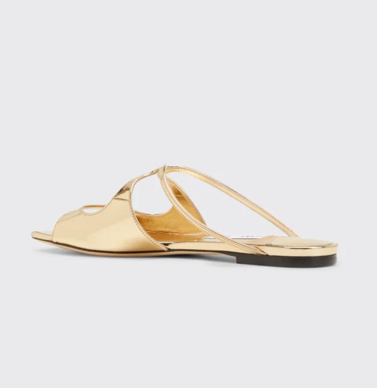 Luxury brand design Women sandal slipper ANISE Flat slide Patent Slingback Flats with Glitter nude Square toe Ankle Straps with box
Luxury brand design Women sandal slipper ANISE Flat slide Patent Slingback Flats with Glitter nude Square toe Ankle Straps with box