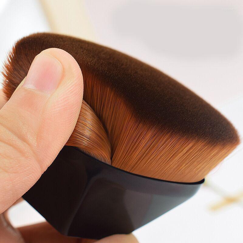 Makeup Brushes Beautiful Taste Foundation Brush Liquid Make Up With Synthetic Dense Bristles For Blending Cream Concealer
Makeup Brushes Beautiful Taste Foundation Brush Liquid Make Up With Synthetic Dense Bristles For Blending Cream Concealer