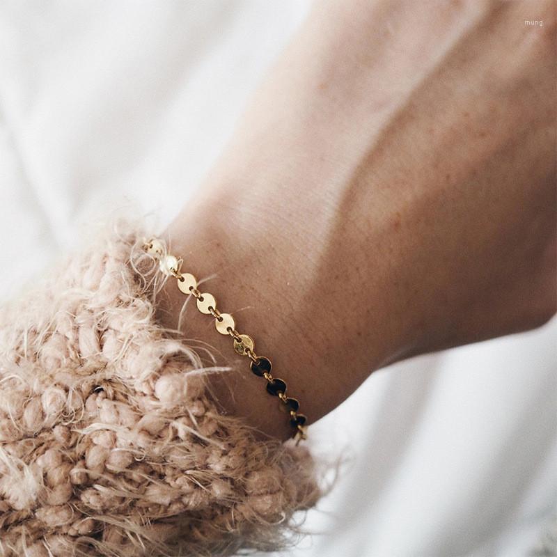 Link Bracelets 2022 Not Fade Adjustable Stainless Steel For Women Friend Dainty Bracelet Wholesale Jewelry YS25116-2
Link Bracelets 2022 Not Fade Adjustable Stainless Steel For Women Friend Dainty Bracelet Wholesale Jewelry YS25116-2