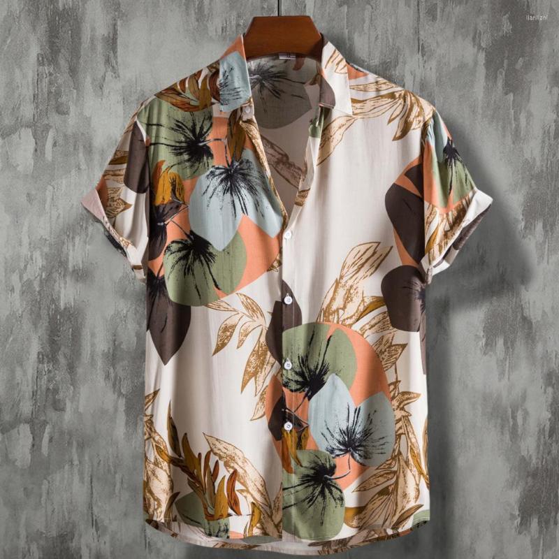 Men's Casual Shirts Chic Men Shirt Friendly To Skin Cardigan Summer Lapel Colorful, Black
Men's Casual Shirts Chic Men Shirt Friendly To Skin Cardigan Summer Lapel Colorful, Black