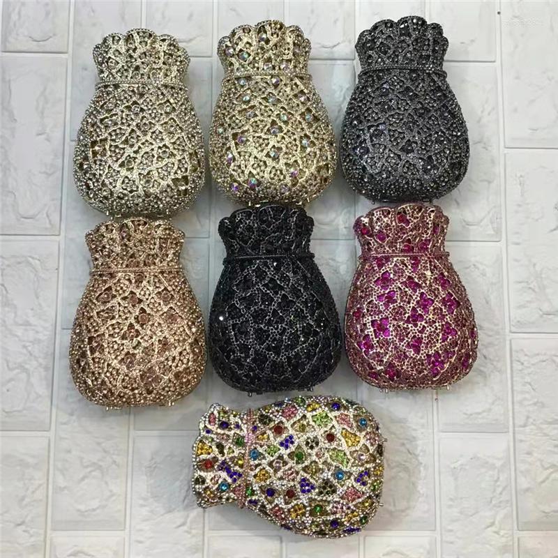 Evening Bags Luxury Shrink Pocket Shape Crystal Clutch Turquoise Diamond Party Women Box Money Handbags Day Clutches, As pictures 2
Evening Bags Luxury Shrink Pocket Shape Crystal Clutch Turquoise Diamond Party Women Box Money Handbags Day Clutches, As pictures 2