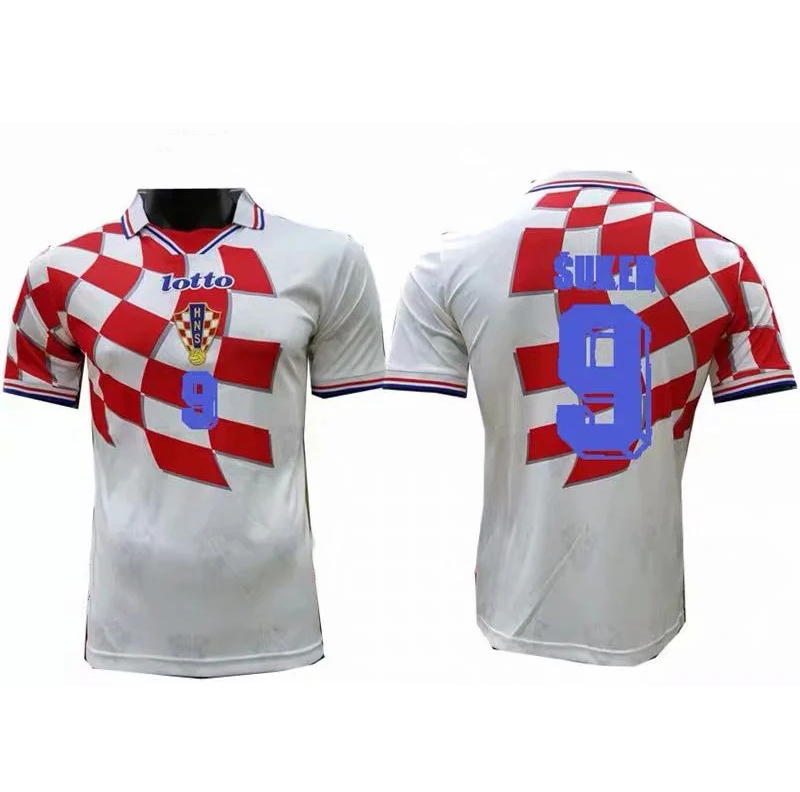 old Retro 22-23 Croatia Soccer Jerseys MODRIC BROZOVIC PERISIC REBIC BREKALO KRAMARIC KOVACIC BUDIMIR VIDA Football Shirts Yakuda store Thai Quality Customized, Retro 2002 home
old Retro 22-23 Croatia Soccer Jerseys MODRIC BROZOVIC PERISIC REBIC BREKALO KRAMARIC KOVACIC BUDIMIR VIDA Football Shirts Yakuda store Thai Quality Customized, Retro 2002 home