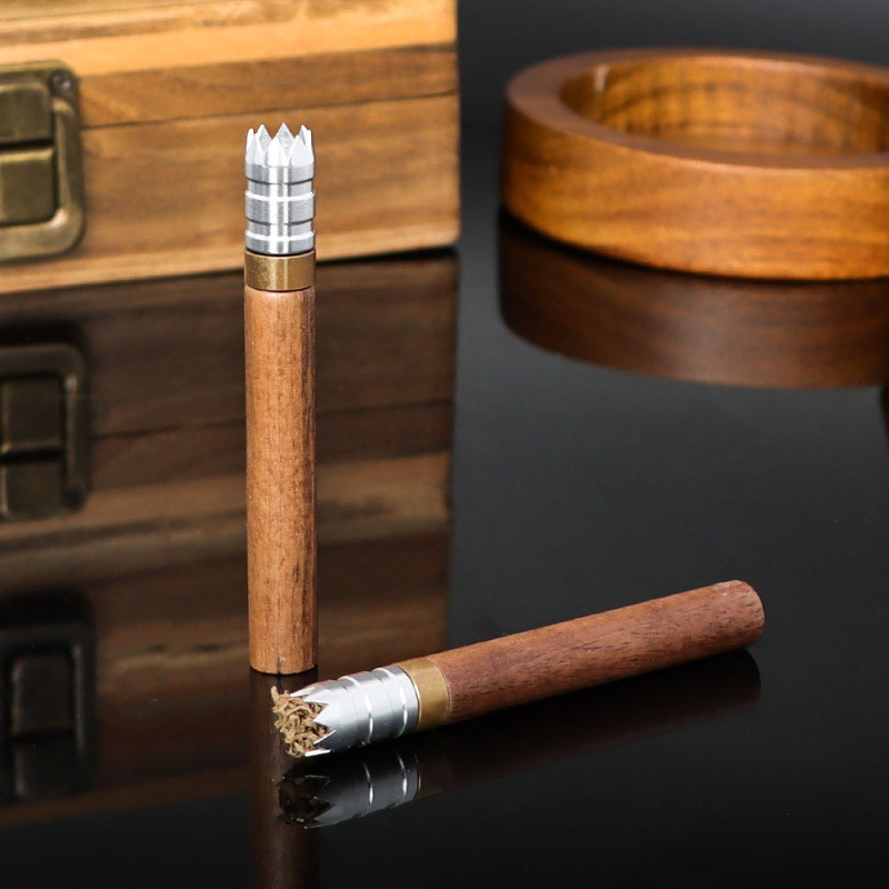 smoke accessory tobacco pipes aluminum alloy sawtooth can be washed wooden stitching creative wood pipes bong
smoke accessory tobacco pipes aluminum alloy sawtooth can be washed wooden stitching creative wood pipes bong