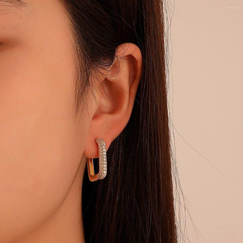 Hoop Earrings Luxury Square Circle Shiny Trendy Women Geometric Vintage Zircon Ear Stud Jewelry Couple Gifts
Hoop Earrings Luxury Square Circle Shiny Trendy Women Geometric Vintage Zircon Ear Stud Jewelry Couple Gifts